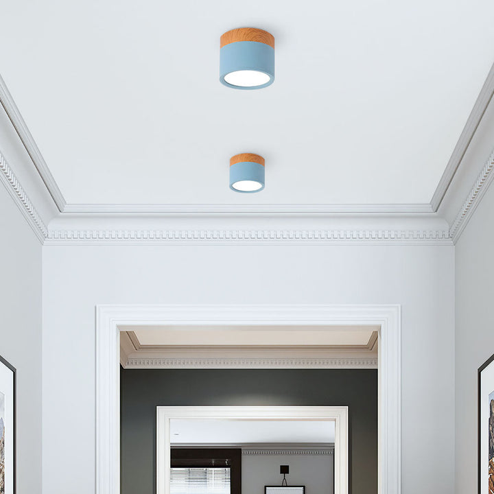 LED Plafondlamp – Modern Cilindervormig Ontwerp voor Strak Interieur