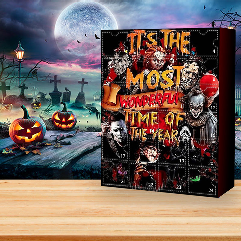 CreepCount – Calendario de Adviento de Halloween con figuras de horror (31 días)