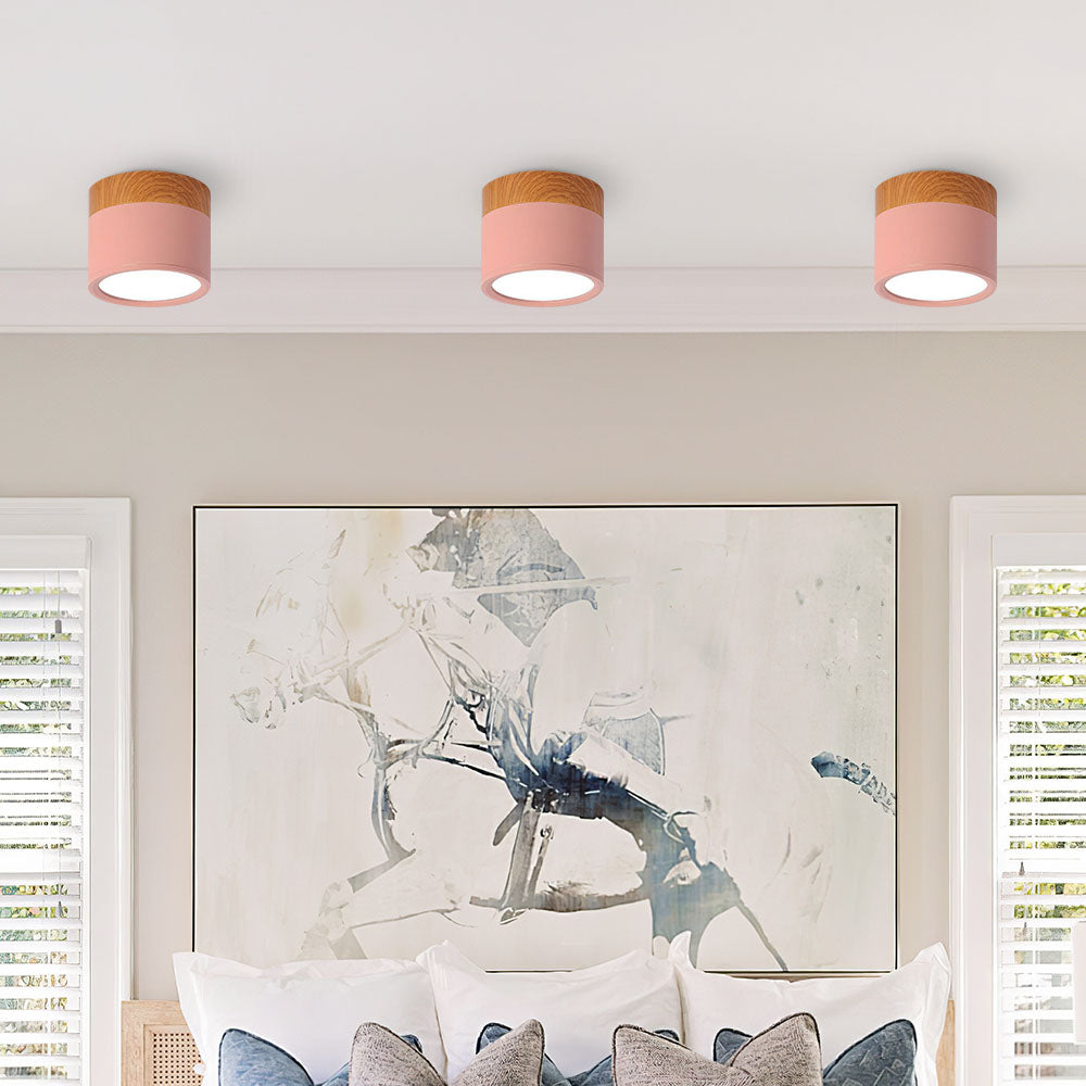 LED Plafondlamp – Modern Cilindervormig Ontwerp voor Strak Interieur