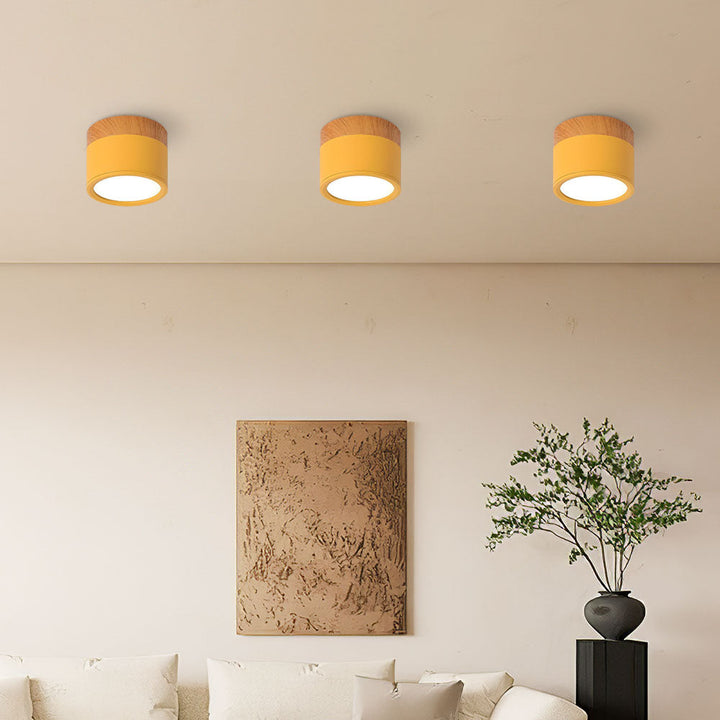 LED Plafondlamp – Modern Cilindervormig Ontwerp voor Strak Interieur
