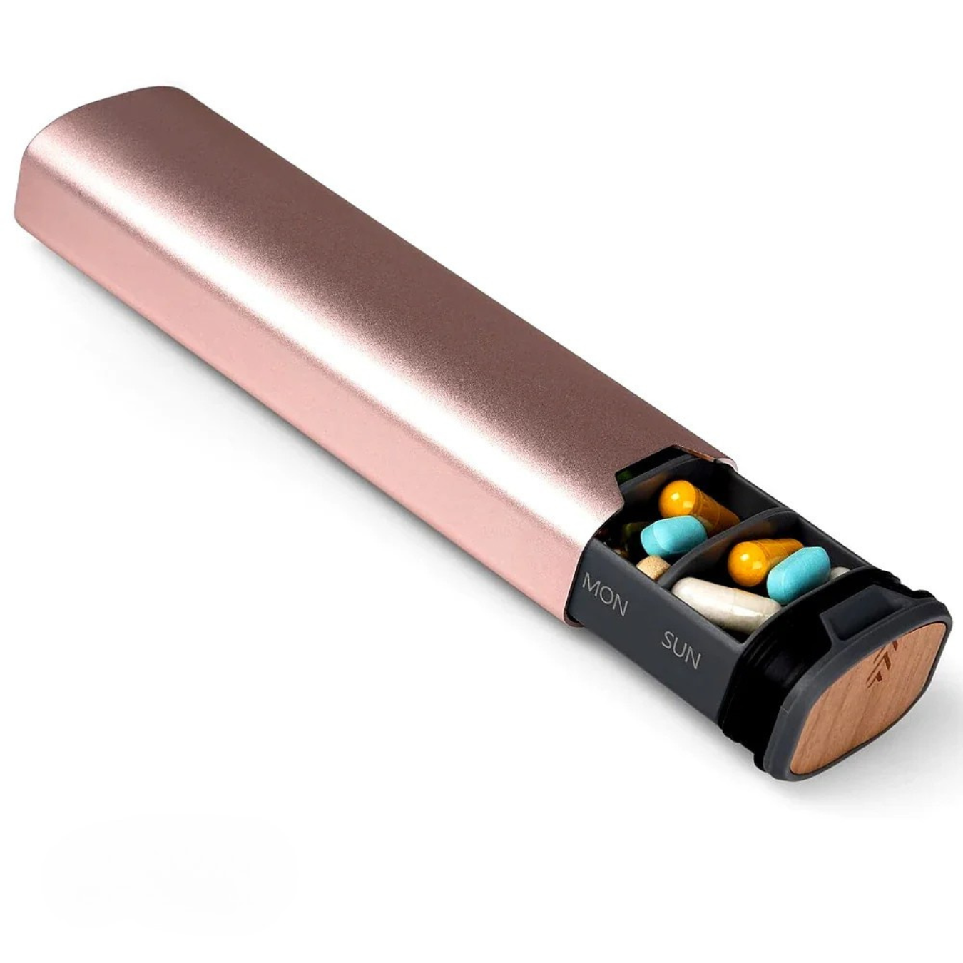 7-Dagen Medicatie Organizer – Compacte Lekvrije Pillendoos voor Thuis en Reizen Vestragear