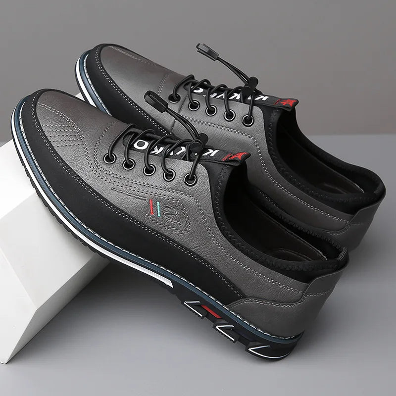 Berliano – Heren Oxford schoenen met veters & ademend comfort