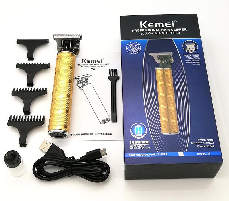 3-in-1 Professionele Haartrimmer Set - Draadloze Trimmer, T-Blade Outliner en Foil Scheerapparaat voor Mannen Vestragear