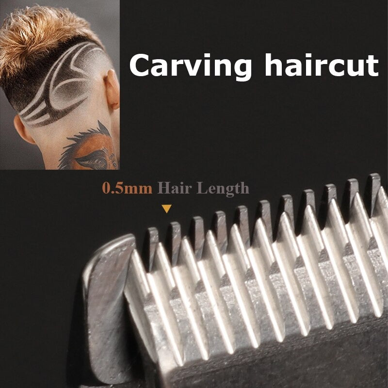 3-in-1 Professionele Haartrimmer Set - Draadloze Trimmer, T-Blade Outliner en Foil Scheerapparaat voor Mannen Vestragear
