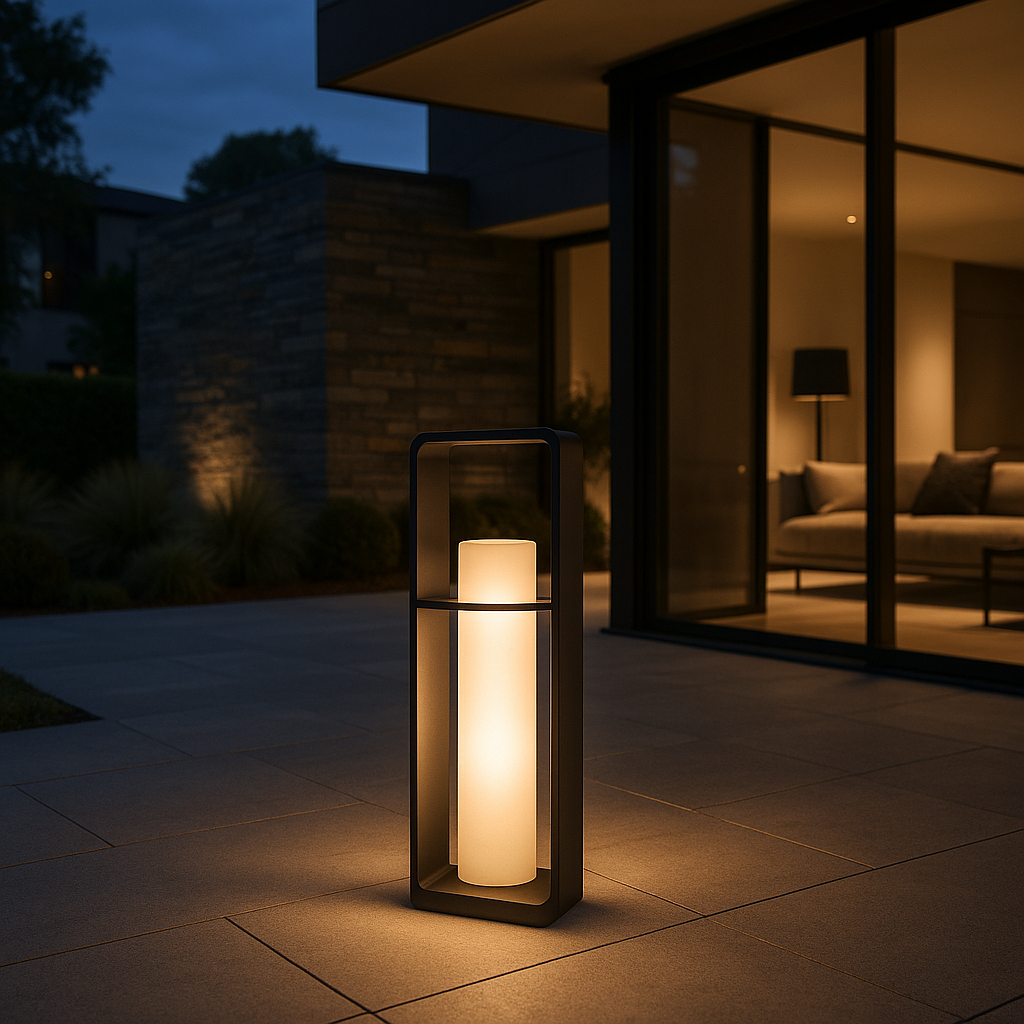 Luminara Lámpara Exterior IP65 – Resistente al Clima con Luz LED Cálida