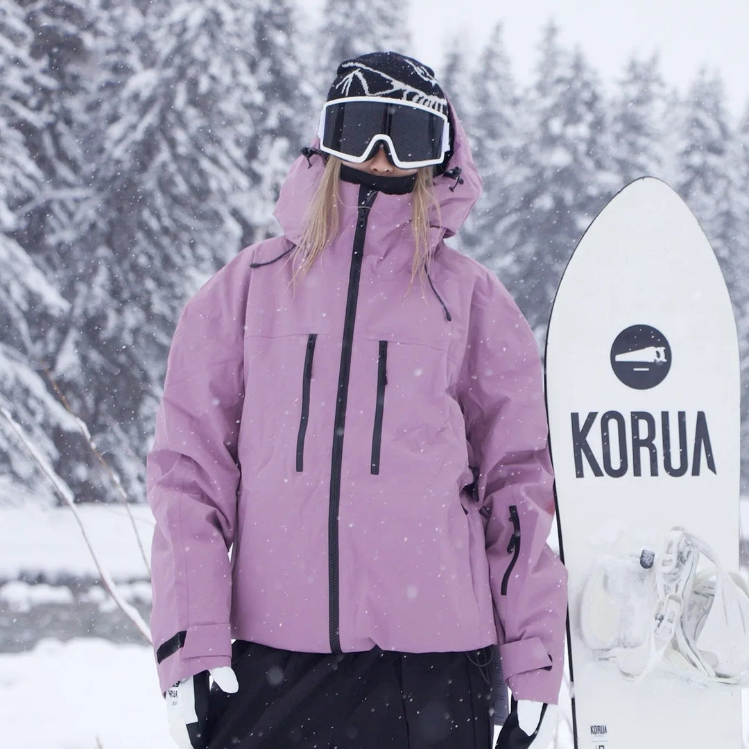 Unisex Ski- en Snowboardjas – Winterjas met Capuchon en Ventilatie Vestragear