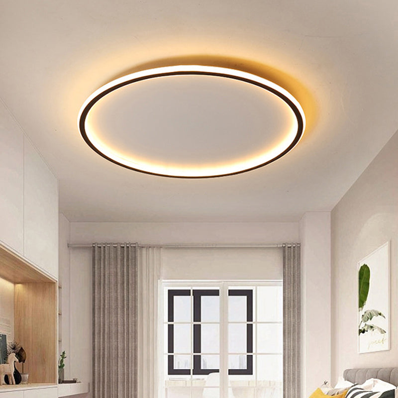 EvoLuz plafondlamp – Moderne LED-plafondlamp met afstandsbediening &amp; dimbaar minimalistisch design