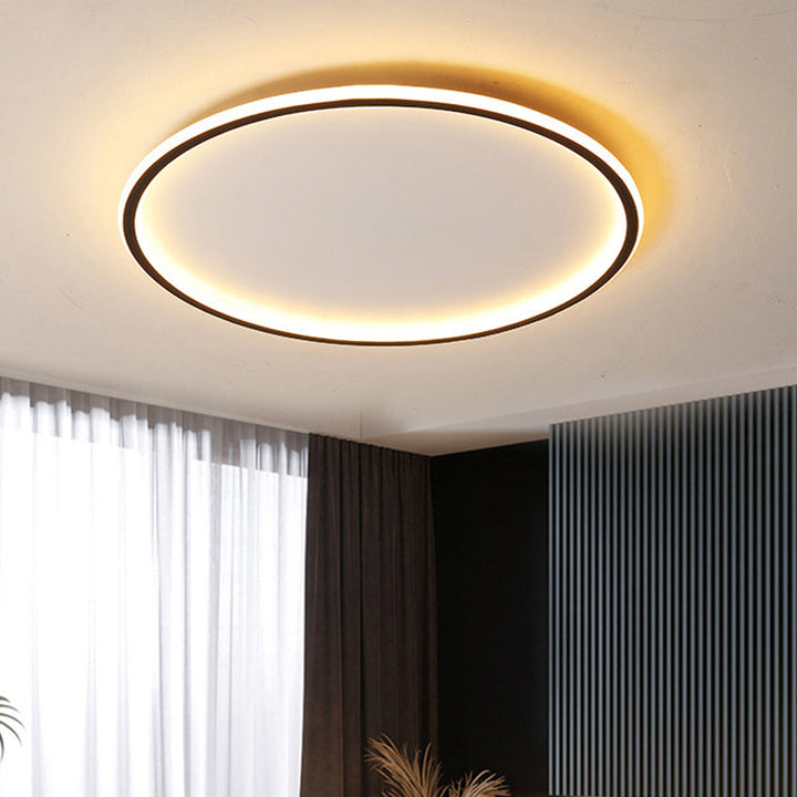 EvoLuz plafondlamp – Moderne LED-plafondlamp met afstandsbediening &amp; dimbaar minimalistisch design