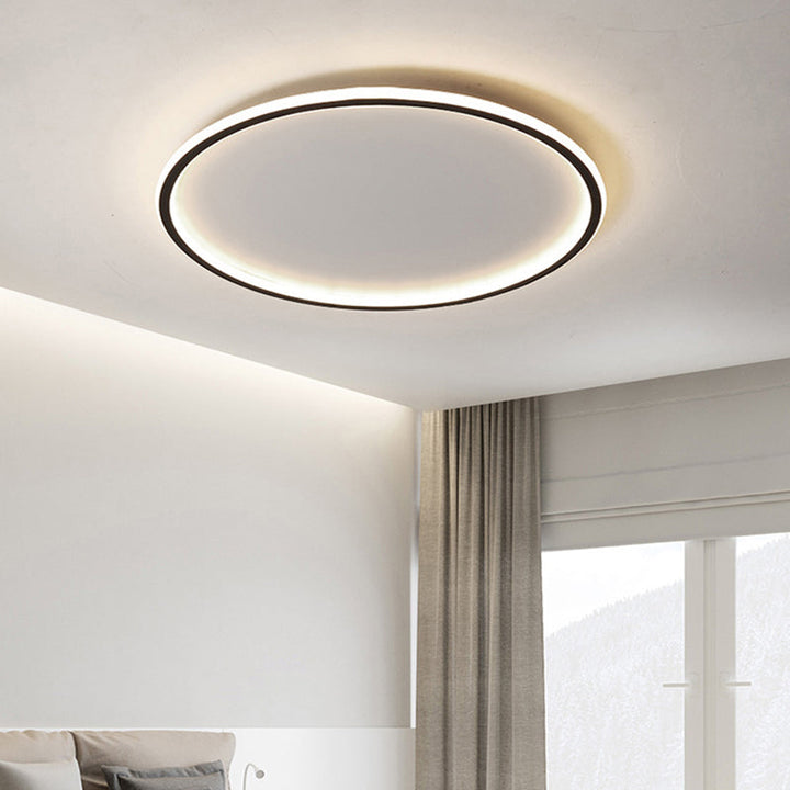 EvoLuz plafondlamp – Moderne LED-plafondlamp met afstandsbediening &amp; dimbaar minimalistisch design