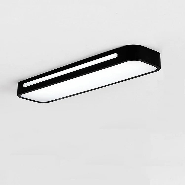 Nordelio Plafondlamp – Design Minimalista Escandinavo com Perfil LED Delgado &amp; Alto Rendimento Luminoso