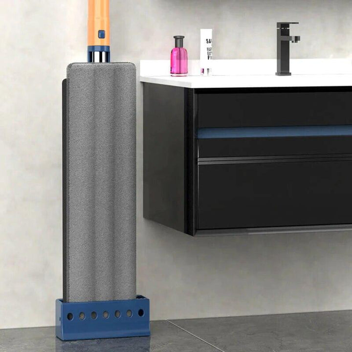 FlexiMop – Trapeador giratorio 360° con mango ajustable y microfibra