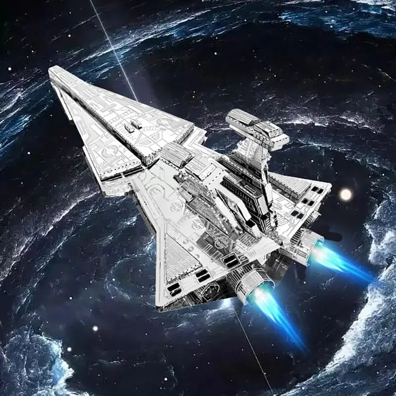 3D metalen puzzelmodel van een piratenschip - DIY lasergesneden speelgoed 2