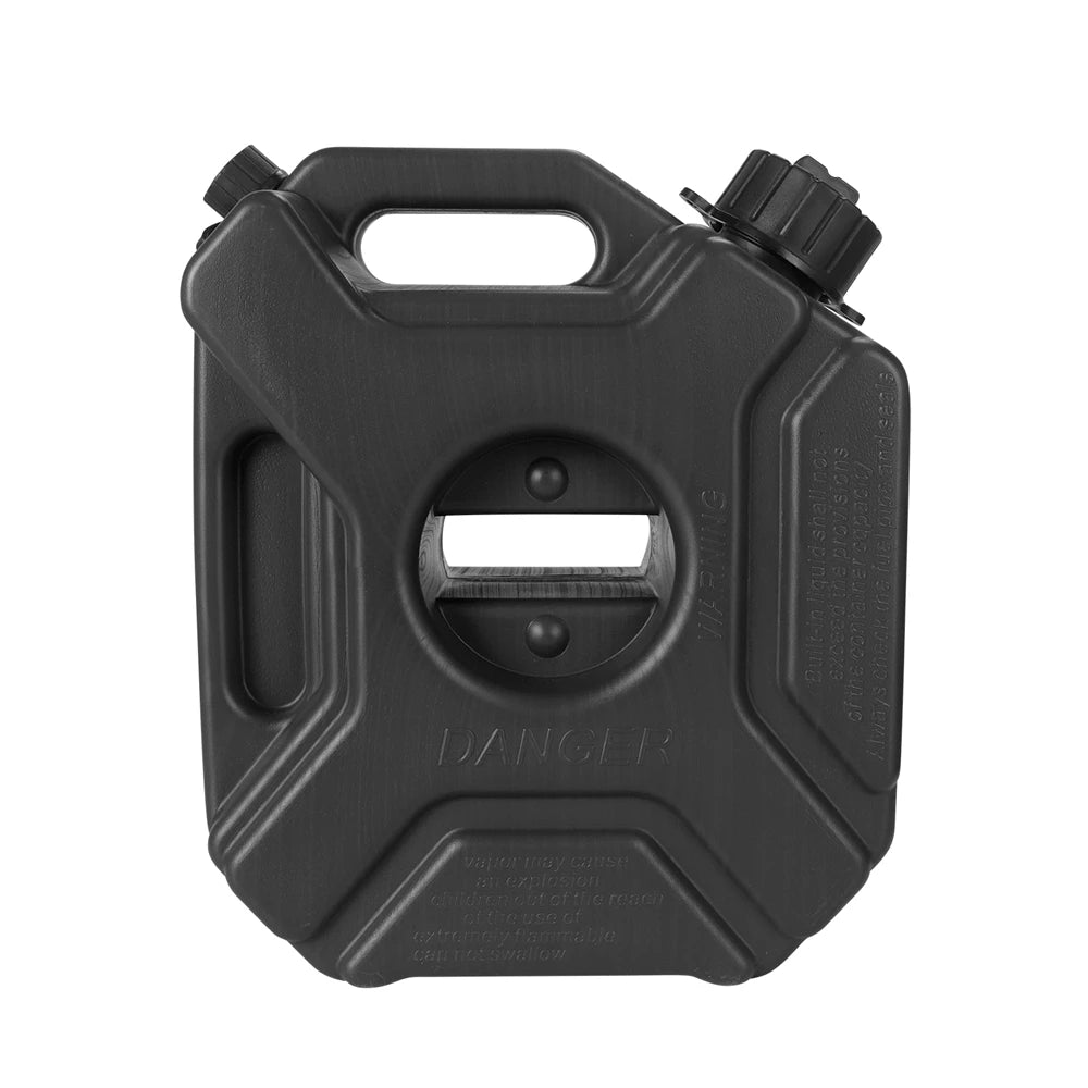 3L Universele Benzineblikken voor Auto en Motor, Kunststof, Rood/Zwart 3