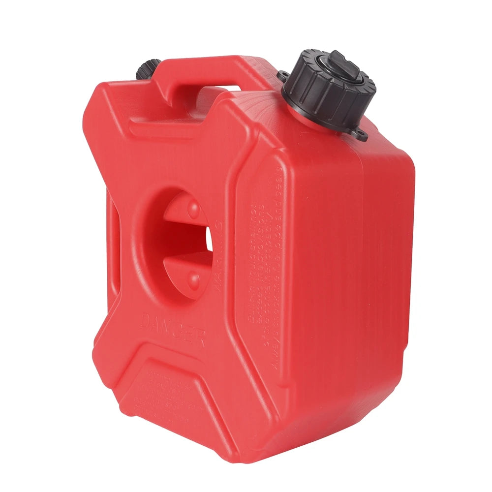 3L Universele Benzineblikken voor Auto en Motor, Kunststof, Rood/Zwart 6