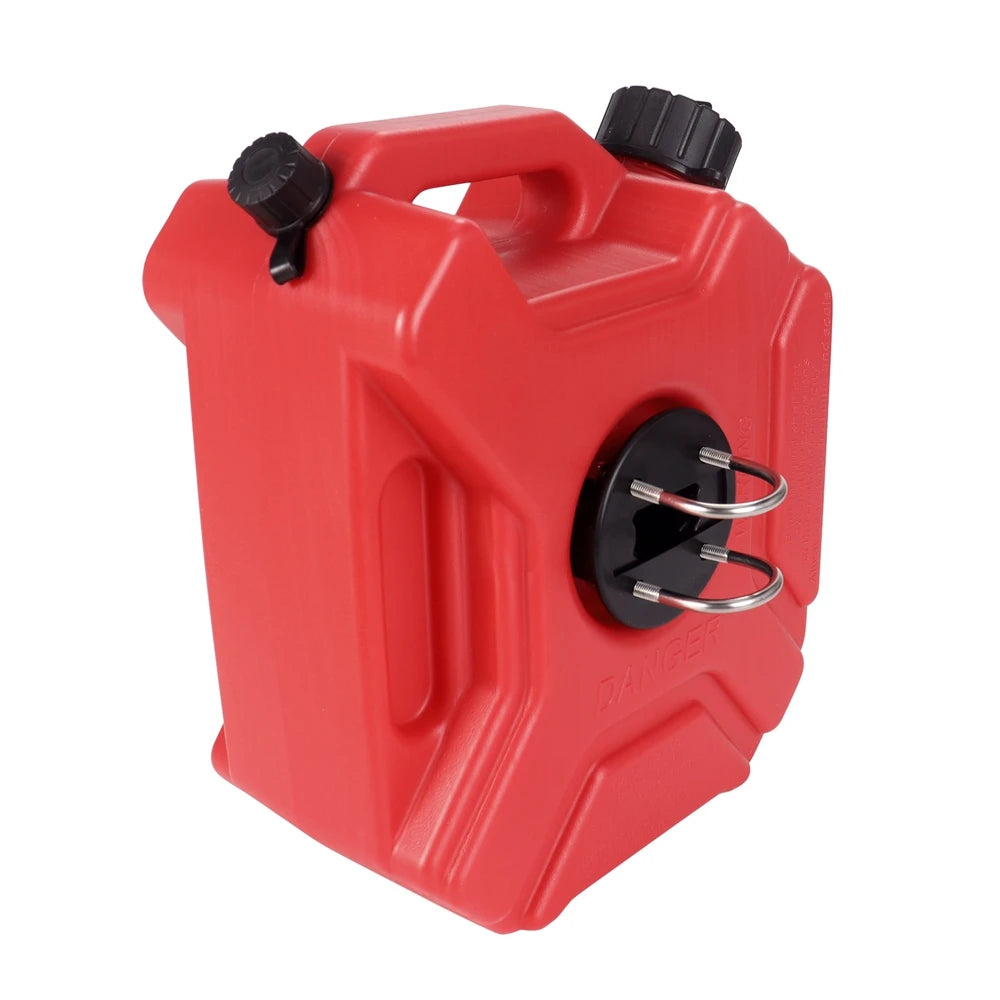3L Universele Benzineblikken voor Auto en Motor, Kunststof, Rood/Zwart 8