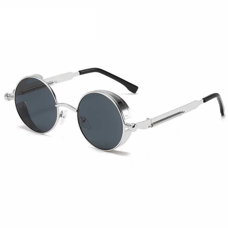 RetroLux Ronde Vintage Zonnebril – Unisex met UV400 Bescherming