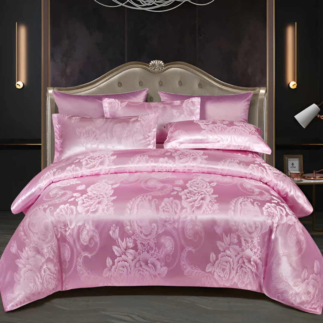 Satin – Ensemble de housse de couette en satin de luxe – Doux comme de la soie & respirant