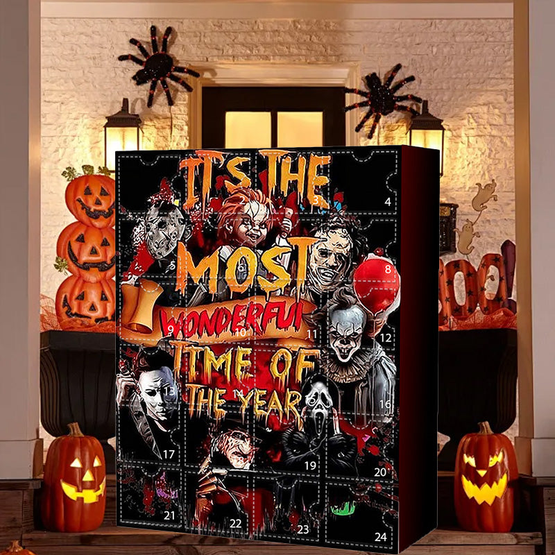 CreepCount – Calendario de Adviento de Halloween con figuras de horror (31 días)