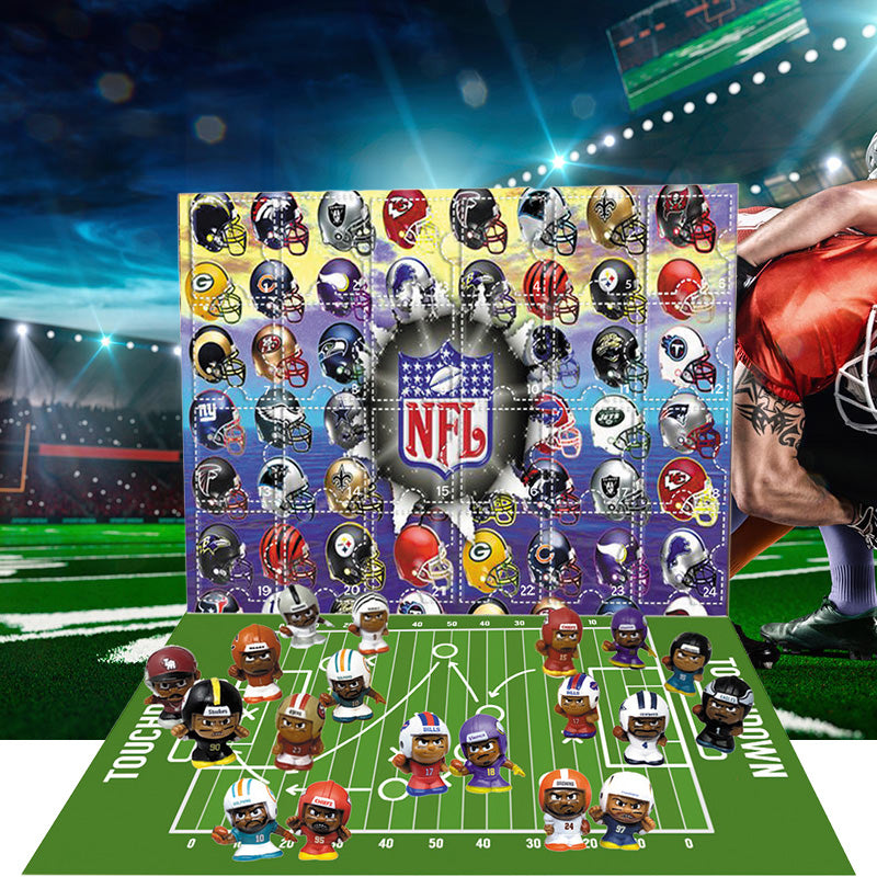TouchdownBox – Calendario dell'Avvento NFL 2025 con 24 sorprese