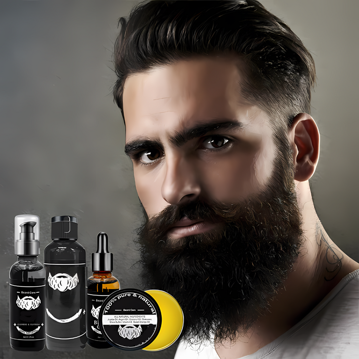 BaronBeard – Ensemble complet de soins de barbe de luxe pour le coiffage et la croissance