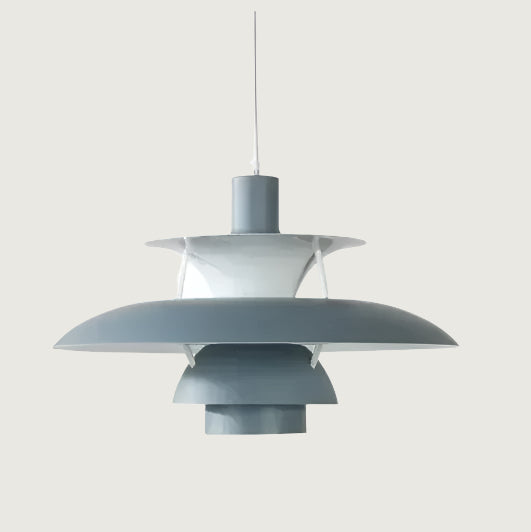 Lunaris plafondlamp – Moderne metalen hanglamp met dimbare LED &amp; strak minimalistisch ontwerp