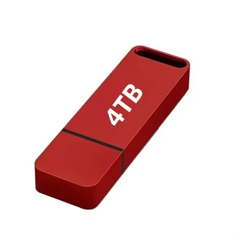 4TB USB-stick met metalen behuizing – USB 3.2, schokbestendig, compact ontwerp voor veilige dataopslag | Sansoti 5