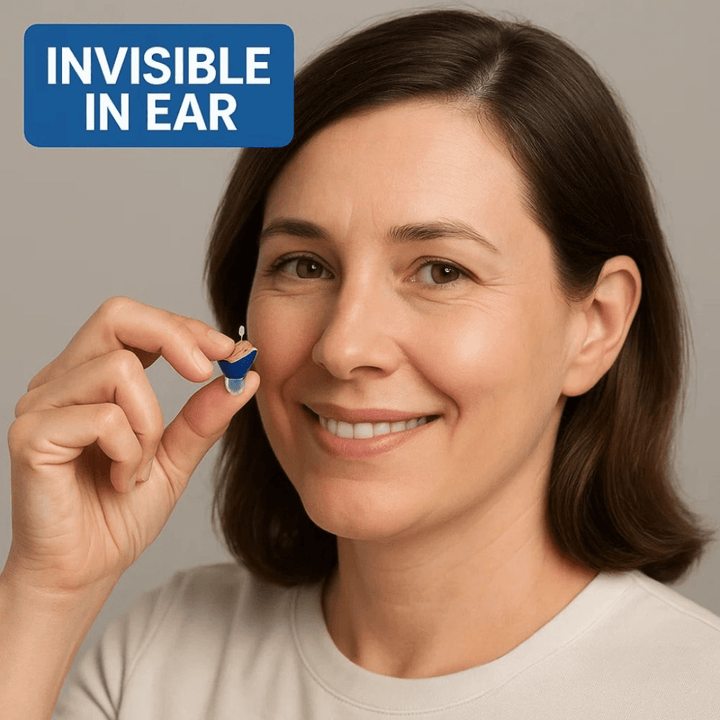 Écouteurs intra-auriculaires – Conception compacte, rechargeable et discrète pour un usage quotidien