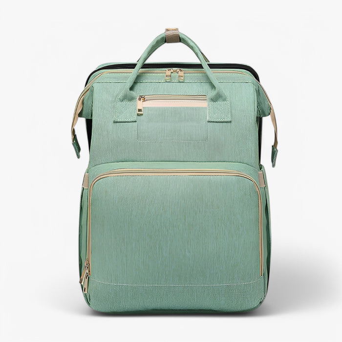 2-in-1 Luiertas "ReisNest" met Uitschuifbaar Babybedje Vestragear