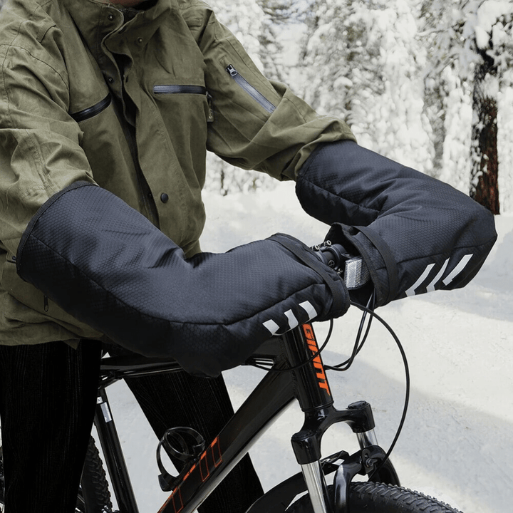Gants Wind Guard – Gants de vélo coupe-vent avec bouts de doigts ouverts