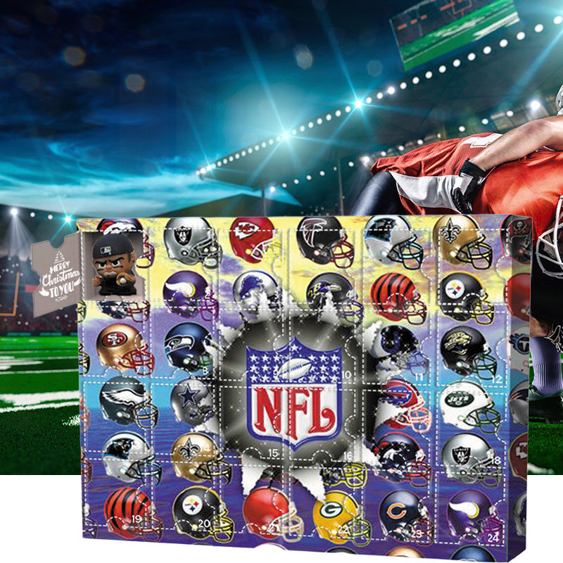TouchdownBox – Calendario dell'Avvento NFL 2025 con 24 sorprese