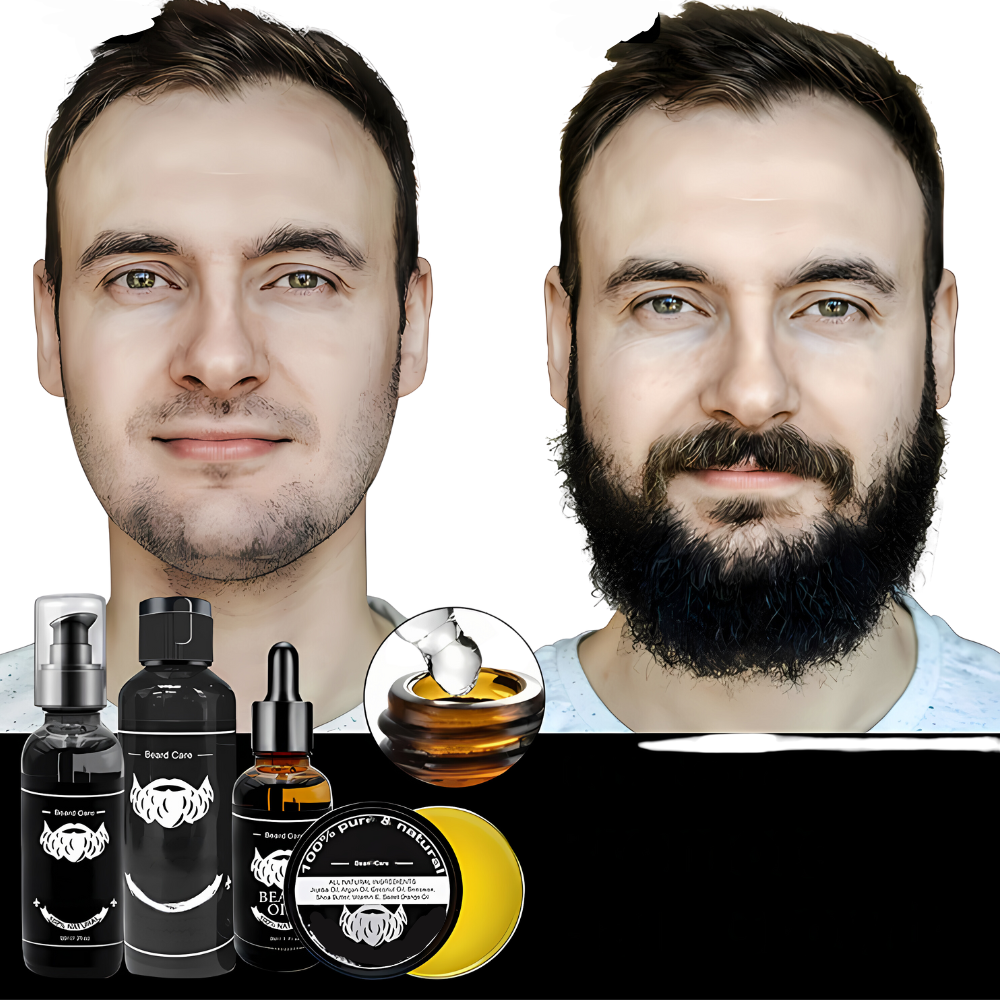 BaronBeard – Ensemble complet de soins de barbe de luxe pour le coiffage et la croissance