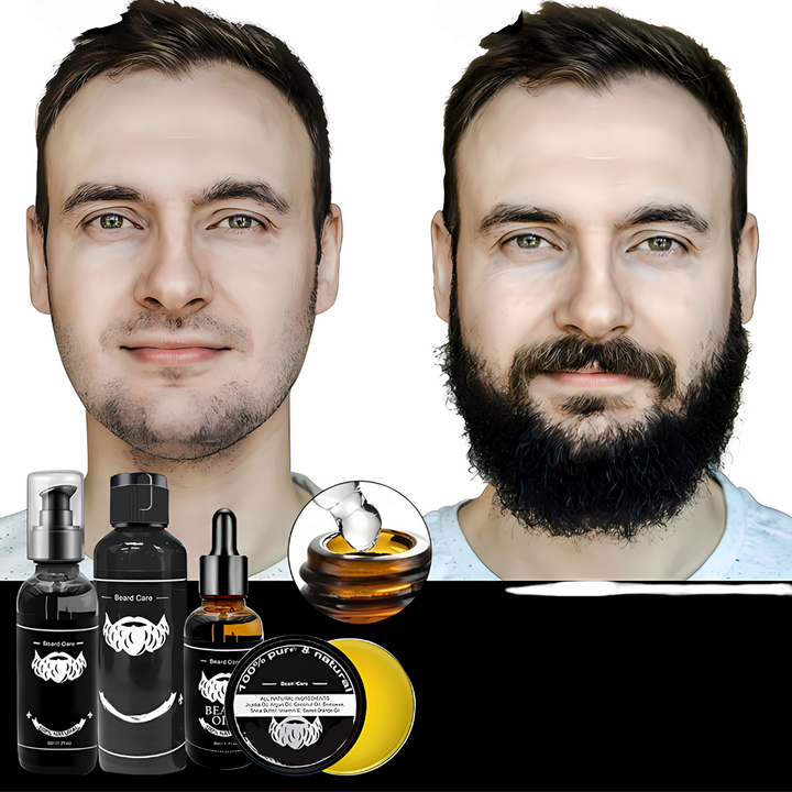 BaronBeard – Ensemble complet de soins de barbe de luxe pour le coiffage et la croissance