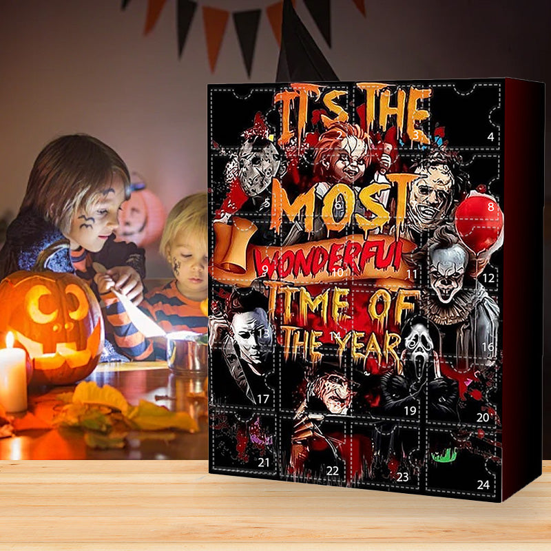 CreepCount – Calendario de Adviento de Halloween con figuras de horror (31 días)