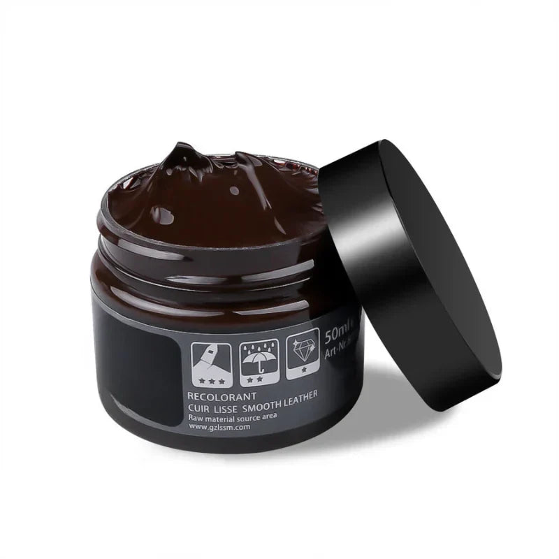Revivo – Crema para cuero refrescante y protectora para zapatos y muebles