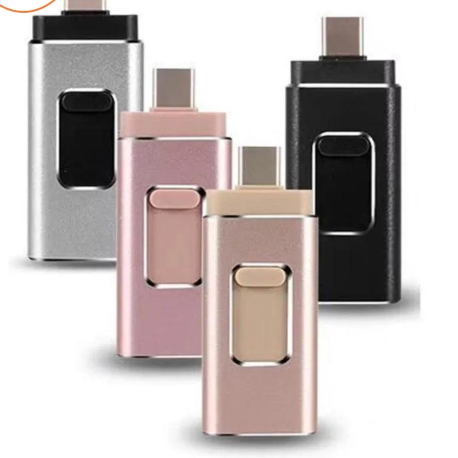 DataFlex – chiavetta USB 4-in-1/Lightning/Type-C – memoria extra mobile