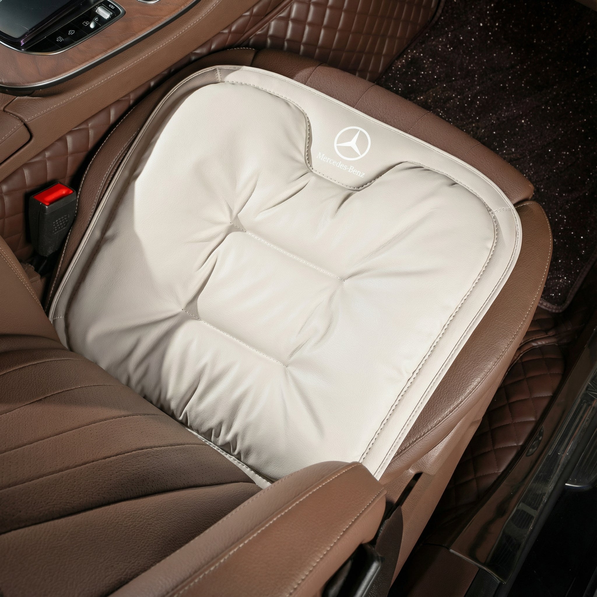 Coixí per a cadira de cotxe – Suport ergonòmic per seure, transpirable i antilliscant