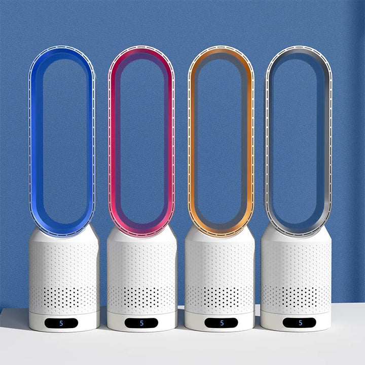 AirPure 3-in-1 Luftkühler mit Luftfilter, Oszillation &amp; LED-Touch – Bladlos, leise &amp; modern Devako.ch