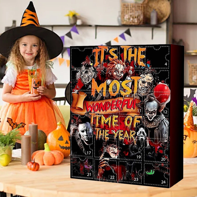 CreepCount – Calendario de Adviento de Halloween con figuras de horror (31 días)