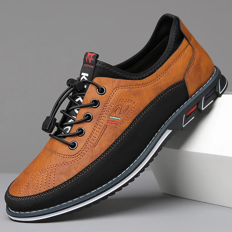 Berliano – Heren Oxford schoenen met veters & ademend comfort