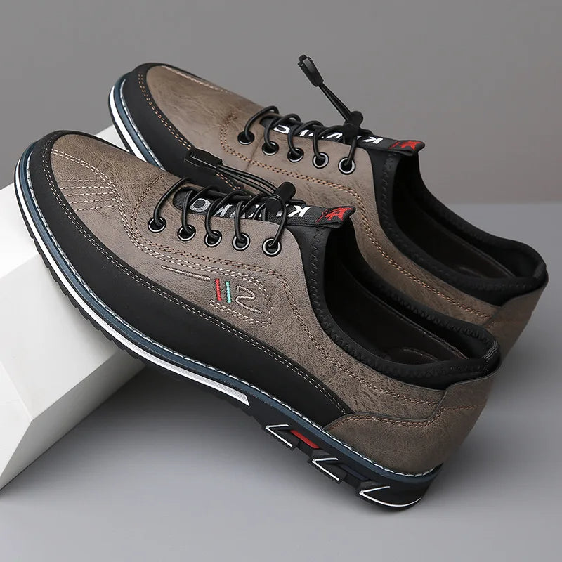 Berliano – Heren Oxford schoenen met veters & ademend comfort