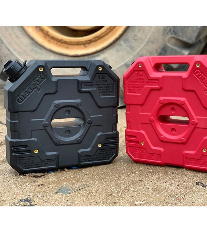 6.8L Benzine Jerrycan Voor Motorfiets - Antistatisch, Veilig en Compact 2