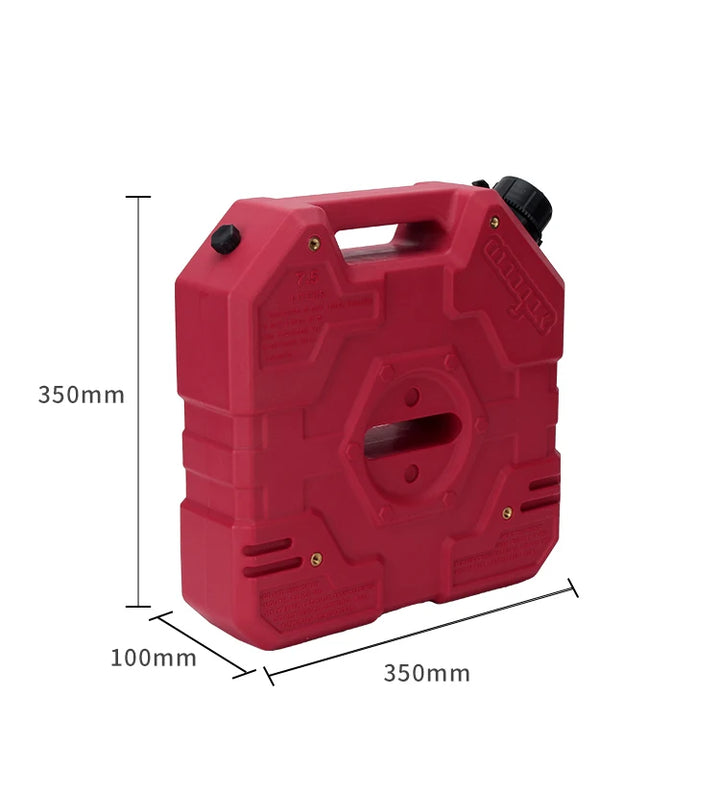 6.8L Benzine Jerrycan Voor Motorfiets - Antistatisch, Veilig en Compact 4