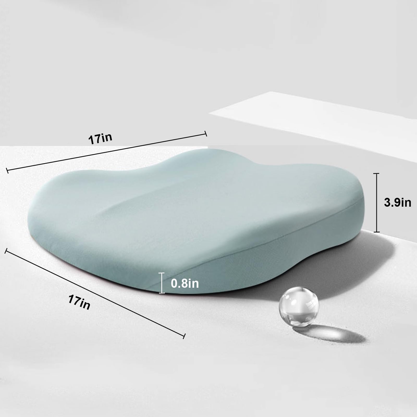 Elevora – Asiento elevador para adultos cojín ergonómico – Mejor visibilidad