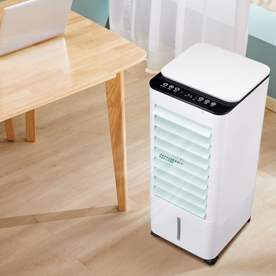 AeroChill draagbare airconditioner zonder installatie – 3-in-1 koelen, bevochtigen en zuiveren Vestragear