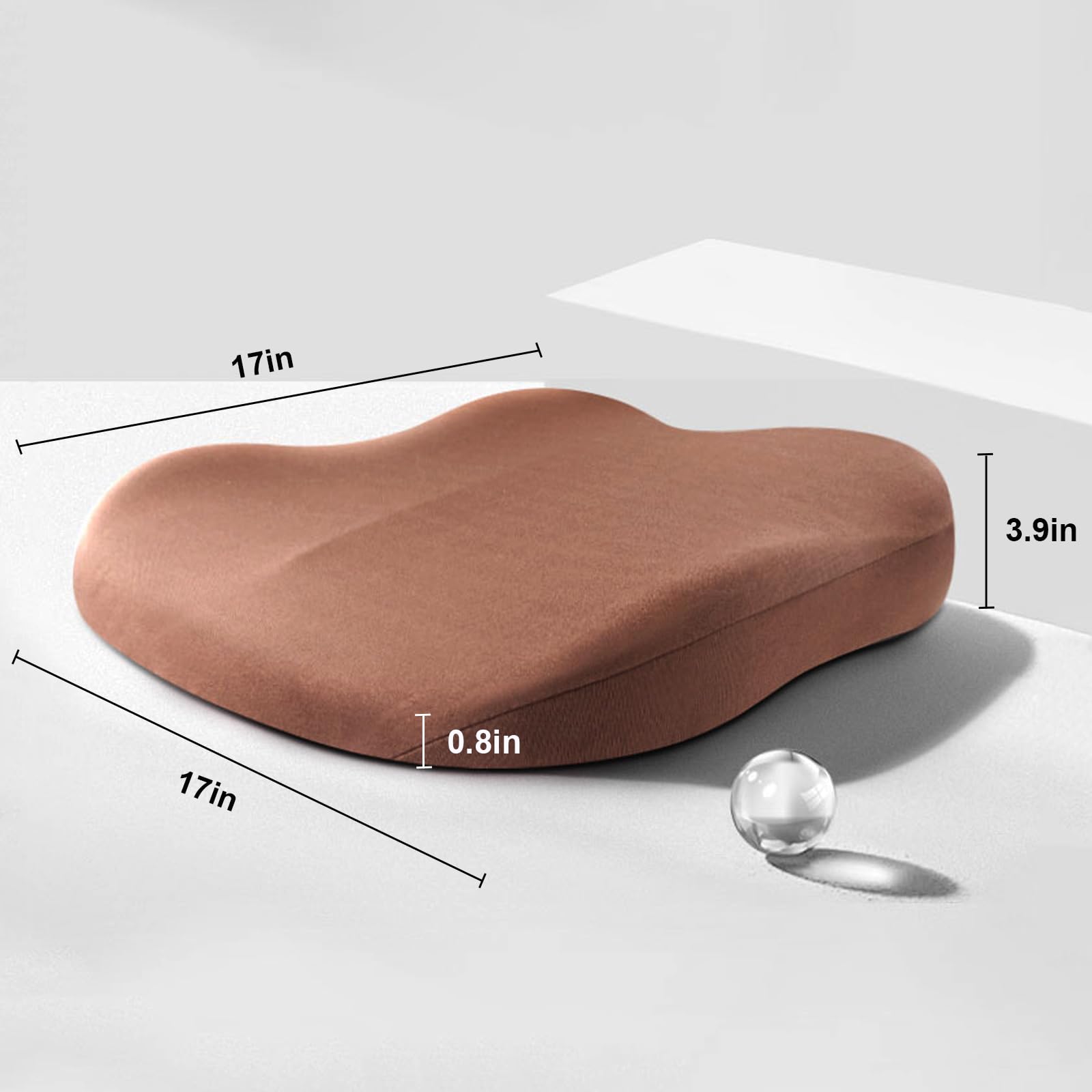 Elevora – Asiento elevador para adultos cojín ergonómico – Mejor visibilidad
