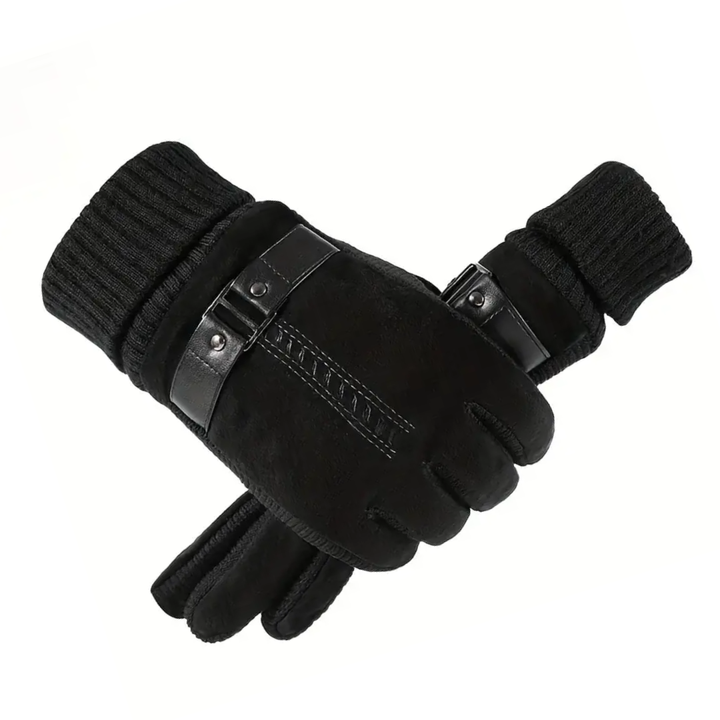 Herenhandschoenen Leer Winddicht | Warm &amp; Touchscreen Geschikt VestraGear
