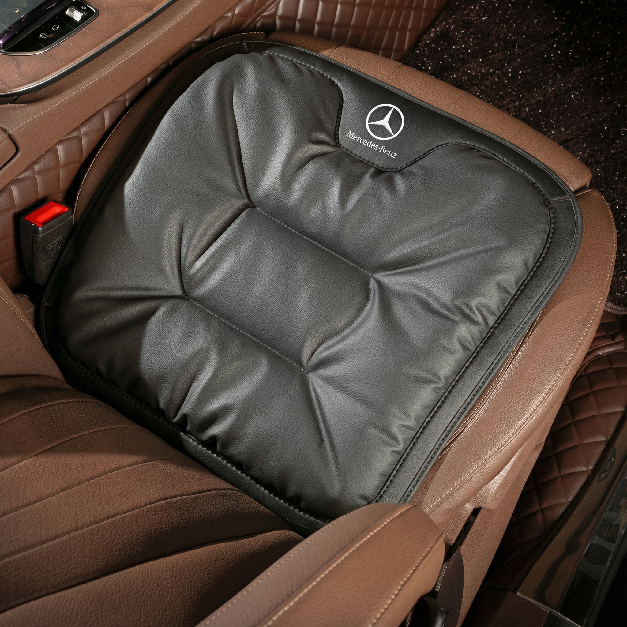 Coixí per a cadira de cotxe – Suport ergonòmic per seure, transpirable i antilliscant