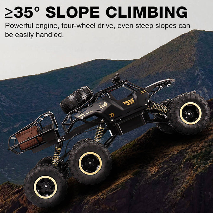 Camião Monstro RC – Tração 6x6, Alta Velocidade e Design Robusto para Todo-o-Terreno
