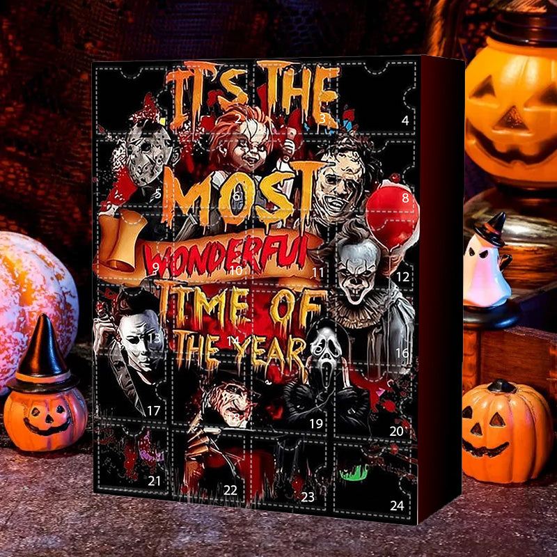 CreepCount – Calendario de Adviento de Halloween con figuras de horror (31 días)