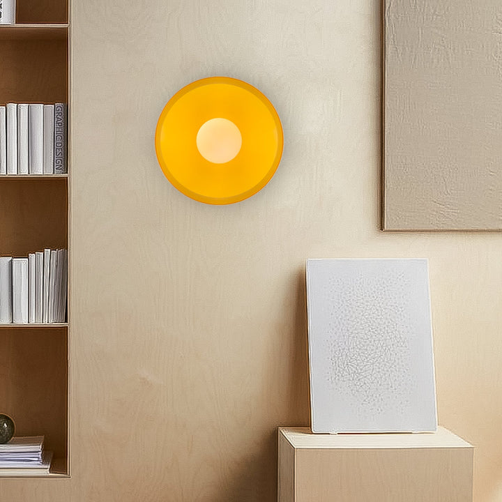 Culina Plafondlamp – Moderno design rotondo in vetro con montaggio a filo compatto e attacco G9